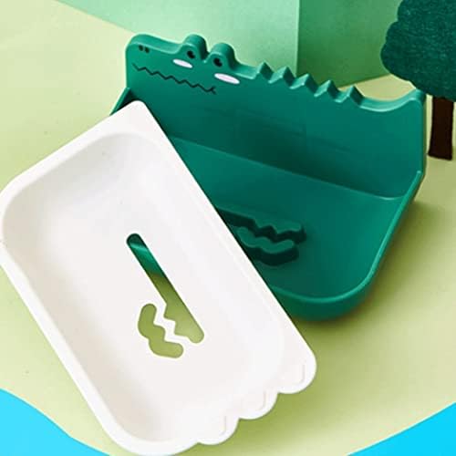 Surek Simple Double Layer Soap Dish with Water Tray