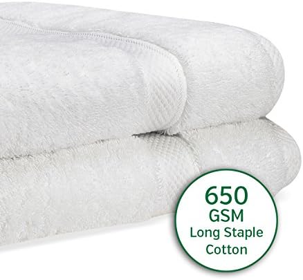 Cozy Homery Egyptian Cotton Bath Towels 8 Piece Set