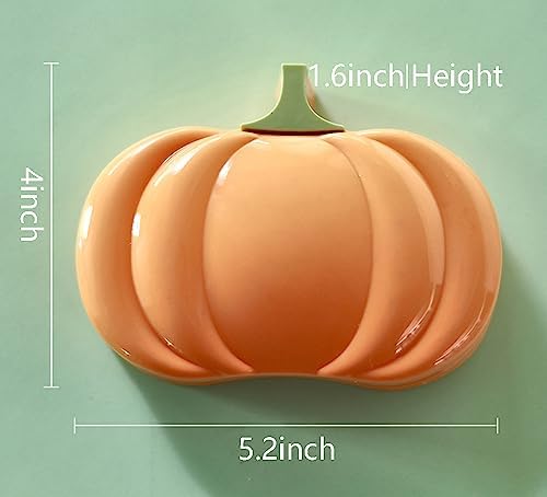 123Arts Pumpkin Soap Dish Holder for Bathroom