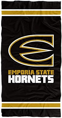 LOGOVISION Emporia State University Striped Beach Towel