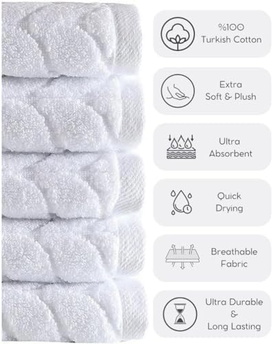 BAGNO MILANO Turkish Bath Towel Set 2 pcs Quick Dry Plush Towels