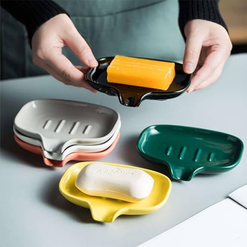 TYMYYS Ceramic Soap Holder 11x14cm Orange 1