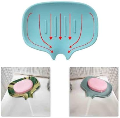 TOOLSTAR Silicone Soap Holder Self Draining Holder