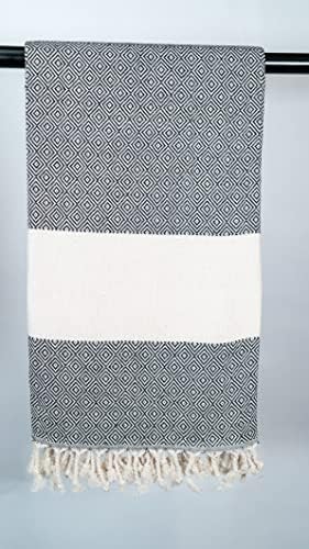 Turkish Beach Towel 37x73 Inches Quick Dry Soft Packable