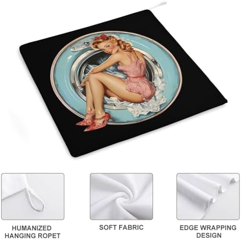 Premium Microfiber Hand Towel with Lanyard 1PCS