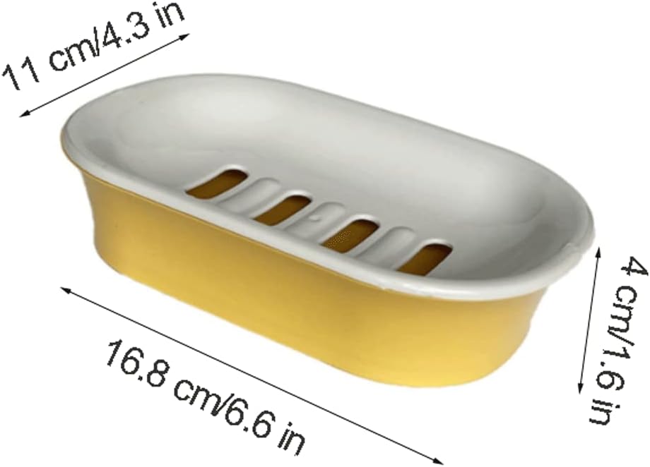 Surek Simple Countertop Soap Dish with Drainage 1
