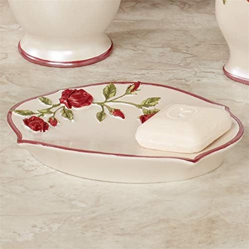 Touch of Class Vining Rose Pearl Soap Dish