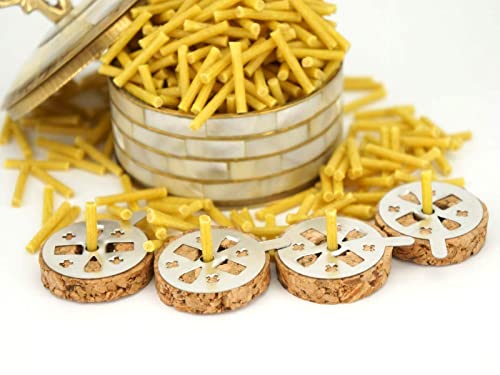 Beeswax Candle Wicks for Vigil Oil Lamps and Home Altar 1