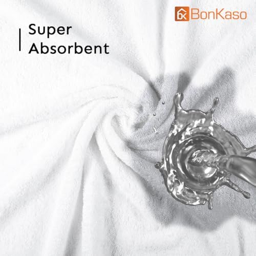 BonKaso 6-Piece 100 Cotton Towel Set