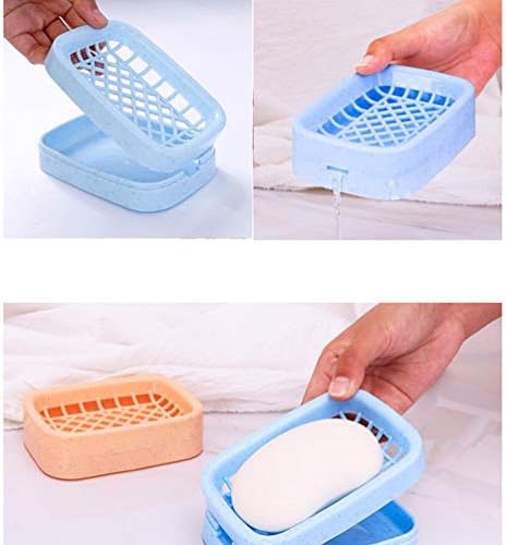 Topbathy Portable Shower Soap Holder with Drain