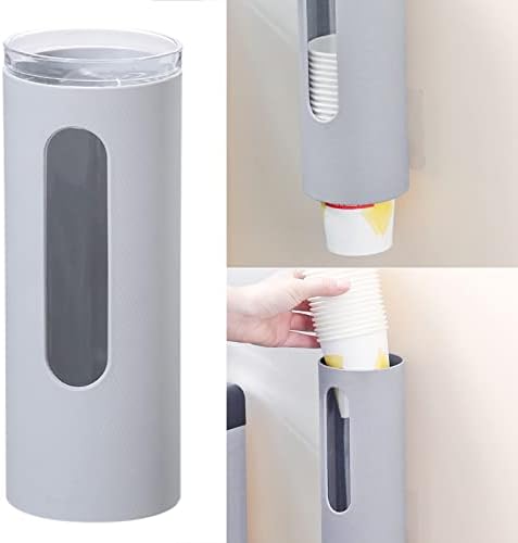 Amaping Wall Mount Cup Dispenser for Bathroom and Office