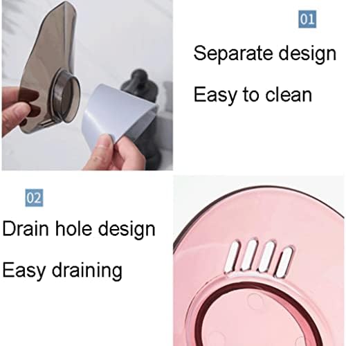 Surek Simple Countertop Soap Dish with Drainage