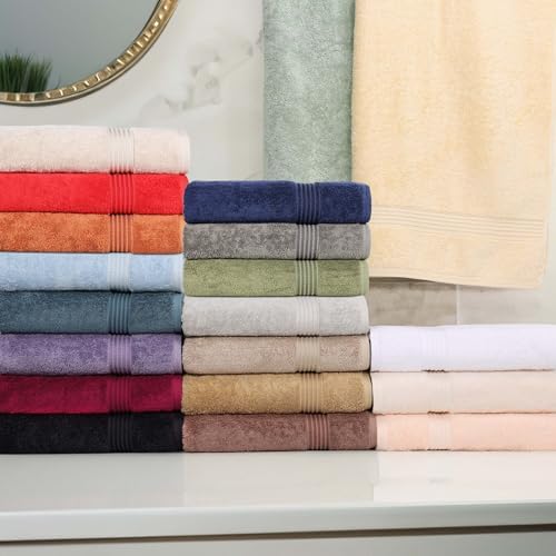Superior Egyptian Cotton 6-Piece Towel Set White