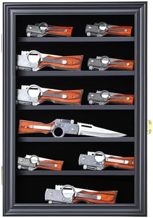 JIANGPAI Military Knife Shadow Box with UV Protection 1