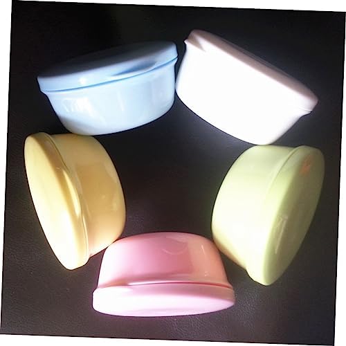 Anneome 4Pc Plastic Bath Soap Dish with Lid