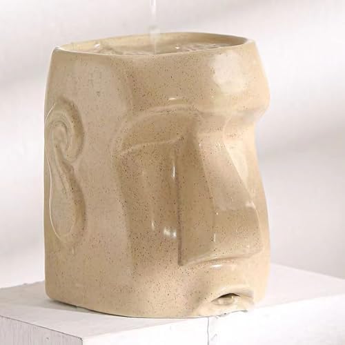 Creative Face Soap Holder with Self-Draining Design