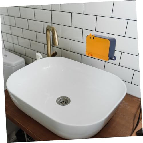 TOPPERFUN Wall-Mounted Soap Holder with Hook and Lid