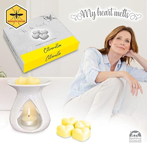 Spotless Leopard Citronella Wax Melts Candle Set
