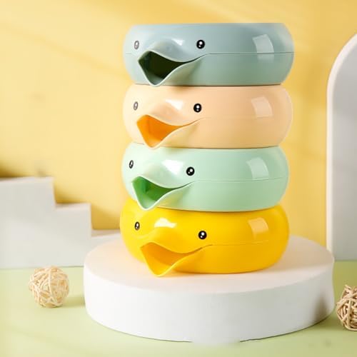 Cute Duck Soap Dish Holder for Bathroom Kitchen