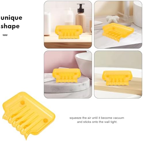 Zerodeko Drainage Soap Dish with Suction Cup 1