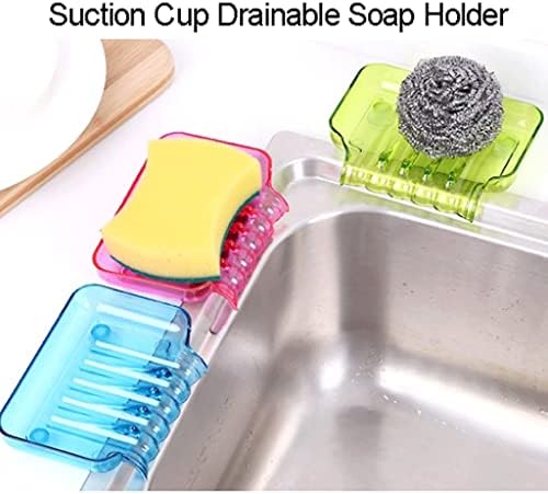 SUREK Suction Cup Soap Dish with Drainage