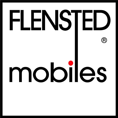 Flensted Mobiles Viking Ships 5 Piece Teak Mobile