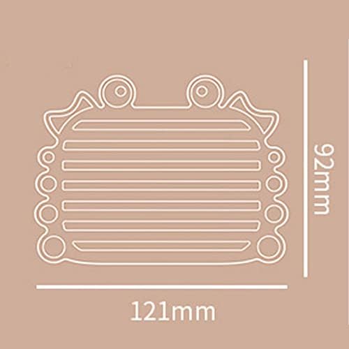 Multipurpose Silicone Soap Dish Non-Slip Self Draining Holder Orange