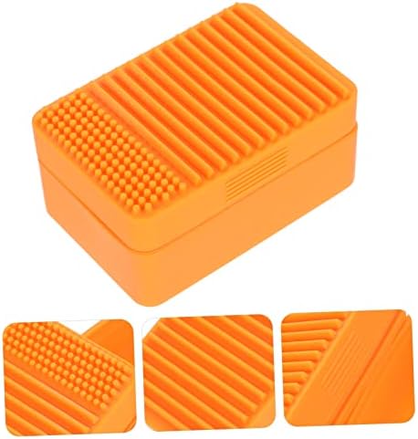 Travel Soap Dish Silicone Holder for Shampoo and Bath