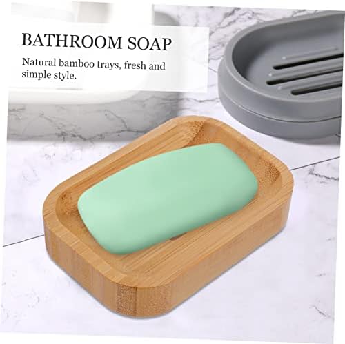 SOLUSTRE 1Pc Soap Dish Holder with Drain