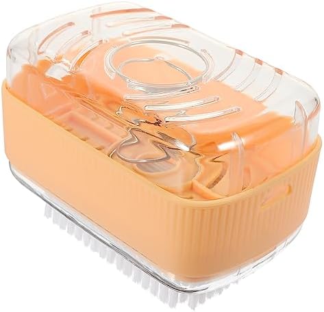 Foaming Soap Holder with Roller Brush for Travel and Deep Cleaning