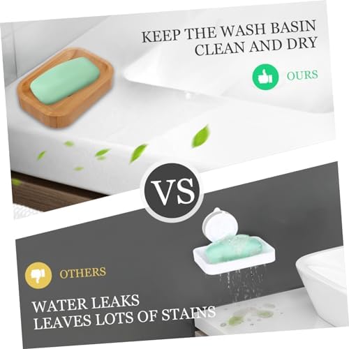 SOLUSTRE 1Pc Soap Dish Holder with Drain