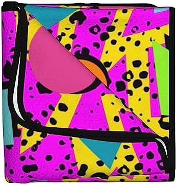 Personalized 80s Vintage Beach Towel 27x55