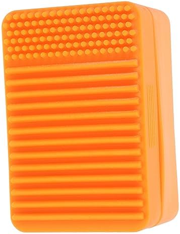 PRETYZOOM Portable Silicone Soap Dish for Travel and Bathroom Use