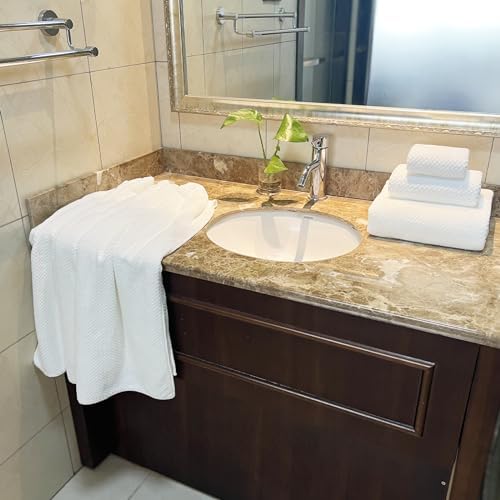 YTYC 29x59 Inch Extra Large Microfiber Towel Set - 6 Piece Quick Dry Soft