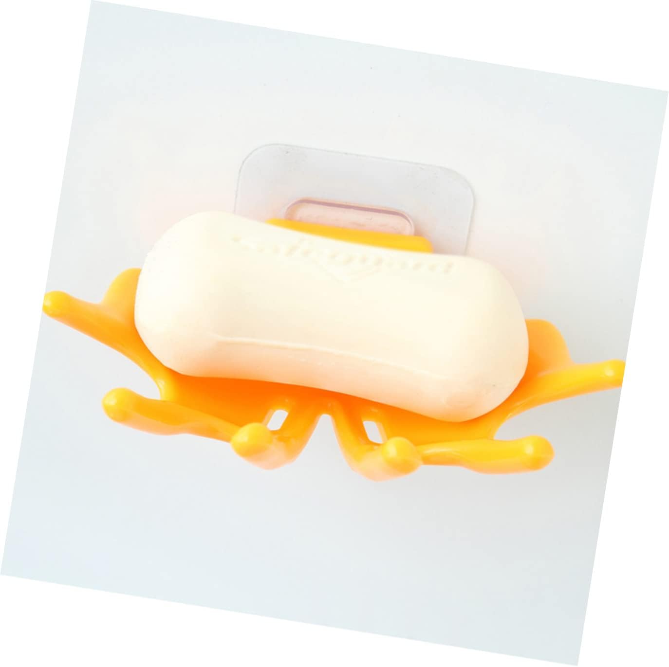Zerodeko 1pc Soap Container with Lid Holder Case Hanger Nail