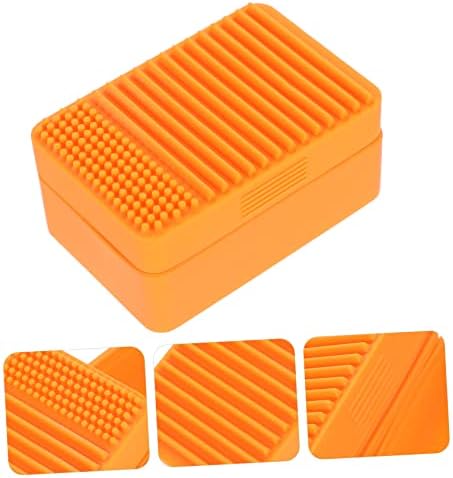 Holibanna Portable Silicone Soap Case Modern Anti-Slip Holder