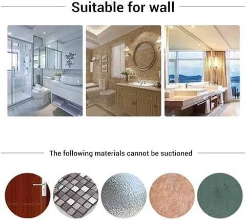 Luqeeg 3KG Load Capacity Suction Soap Holder for Bathroom and Kitchen