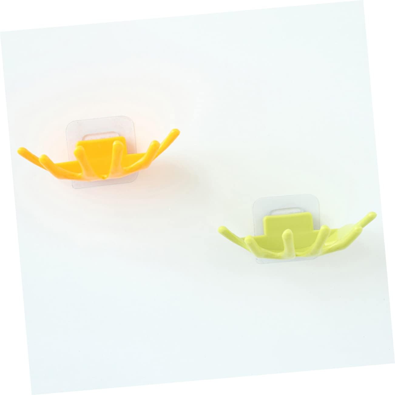 Unomor Hand Shaped Soap Dish Holder with Lid for Bathroom