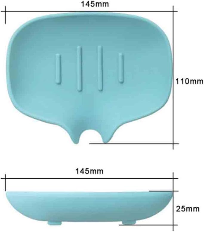 TOOLSTAR Silicone Soap Holder Self Draining Holder