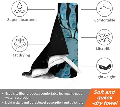 Scorpion Fluffy Oversized Beach Towel 32x64 Inch