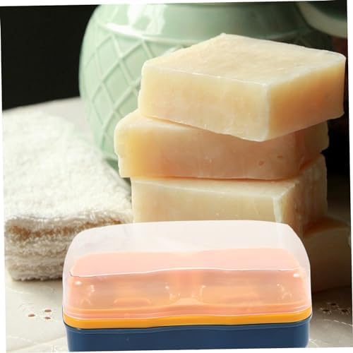 GLEAVI Portable Soap Holder for Travel and Bathroom Use
