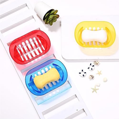 Valcla 2 Piece Soap Box Set Simple Drain Soap Dish