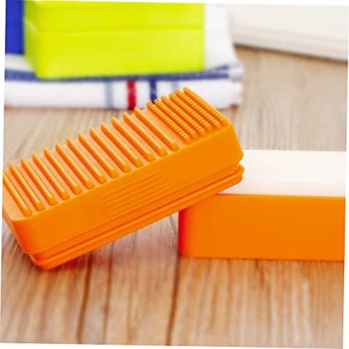 PRETYZOOM Portable Silicone Soap Dish for Travel and Bathroom Use