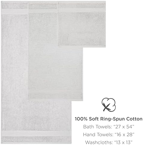 Arkwright Bath Towels Set of 6 - Pewter Grey 1