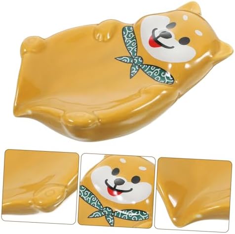 Mobestech Cartoon Dog Ceramic Soap Holder