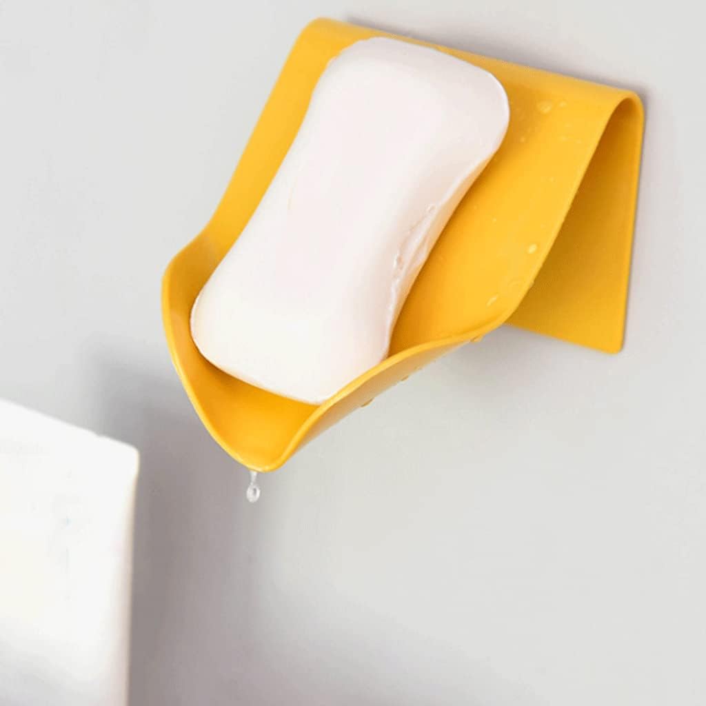 Simple Wall-Mounted Dual Use Soap Case with Drainage