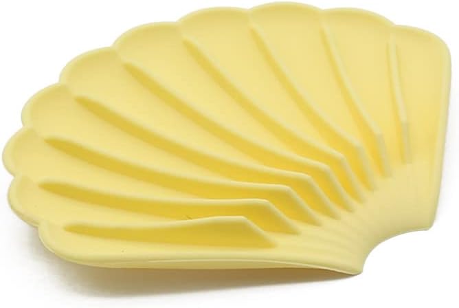 YGB Self-Draining Silicone Soap Dish Non-Slip Holder for Bathroom