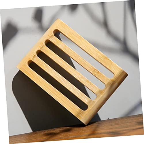 Holibanna 2Pcs Self Draining Soap Dish for Bathroom Countertop