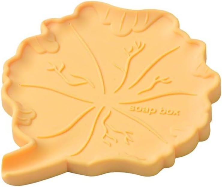 Creative Lotus Leaf Silicone Soap Holder Non-Slip Self-Draining Durable