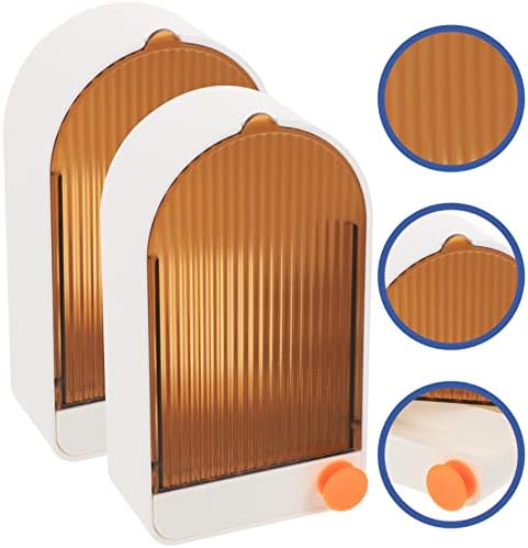 Zerodeko 2 Sets Wall Mounted Soap Dish Adhesive Holder 1